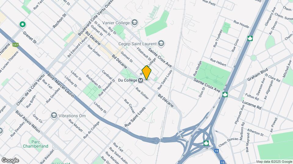 547 Décarie Boul Map and Location Details