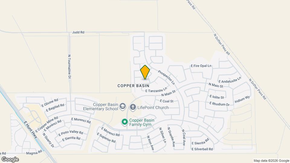 3966 E Copper Rd Map and Location Details