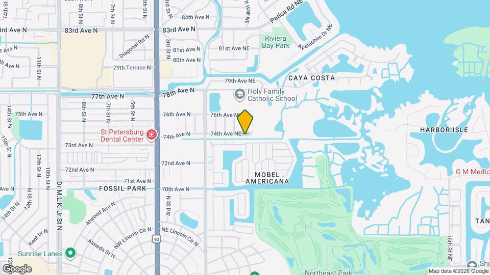 354 74th Ave NE Map and Location Details