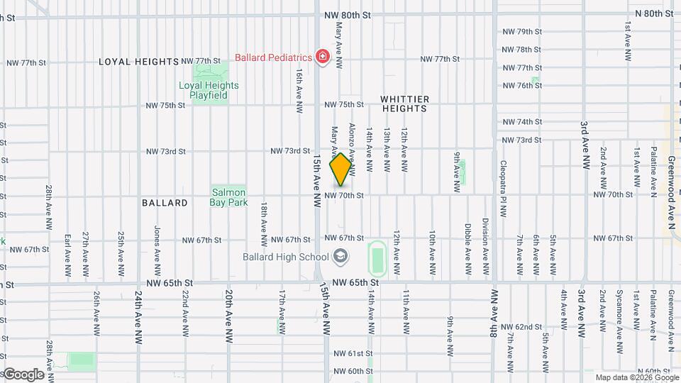 1464 NW 70th St Map and Location Details