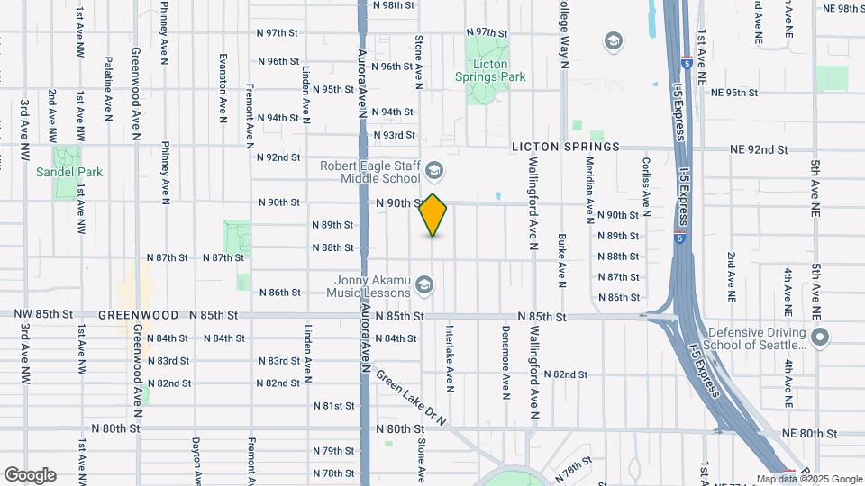 8836 Stone Ave N Map and Location Details