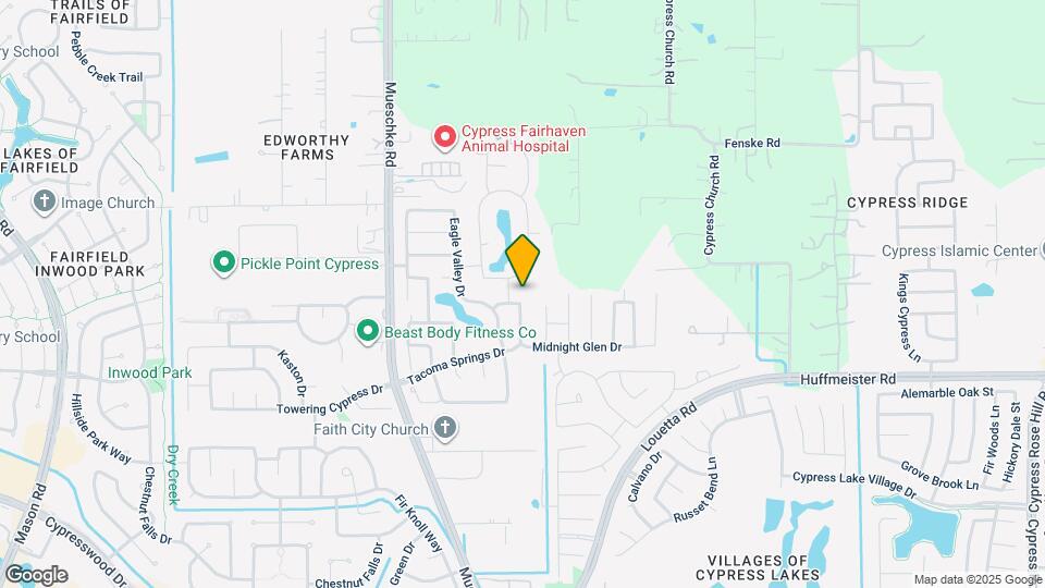 19602 Trent Creek Dr Mapa y Detalles de la Ubicación
