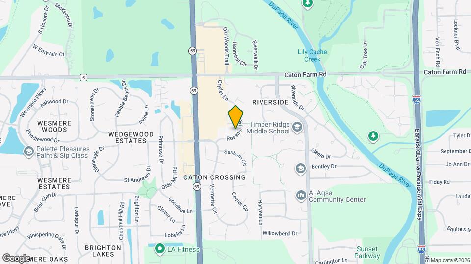 2167 Rossiter Pkwy Map and Location Details