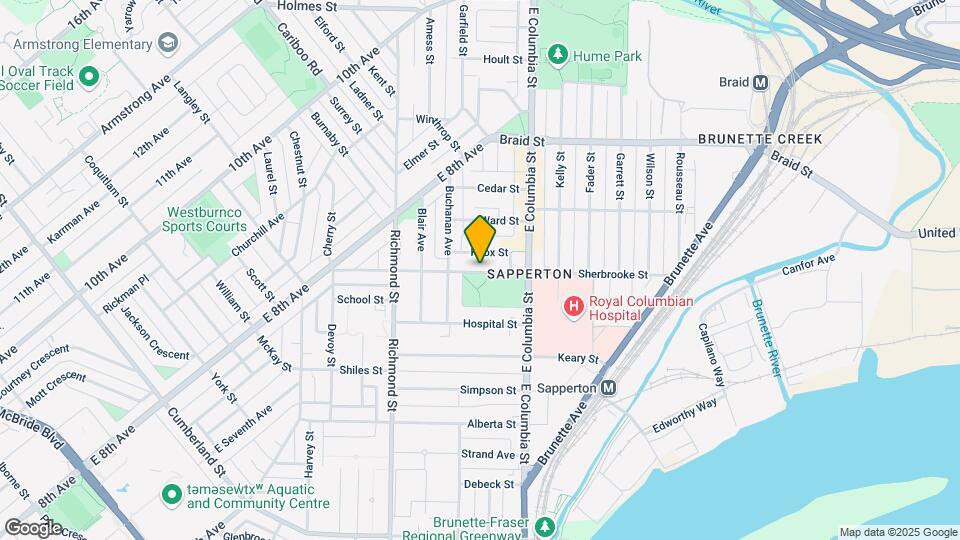 329 Sherbrooke St Map and Location Details