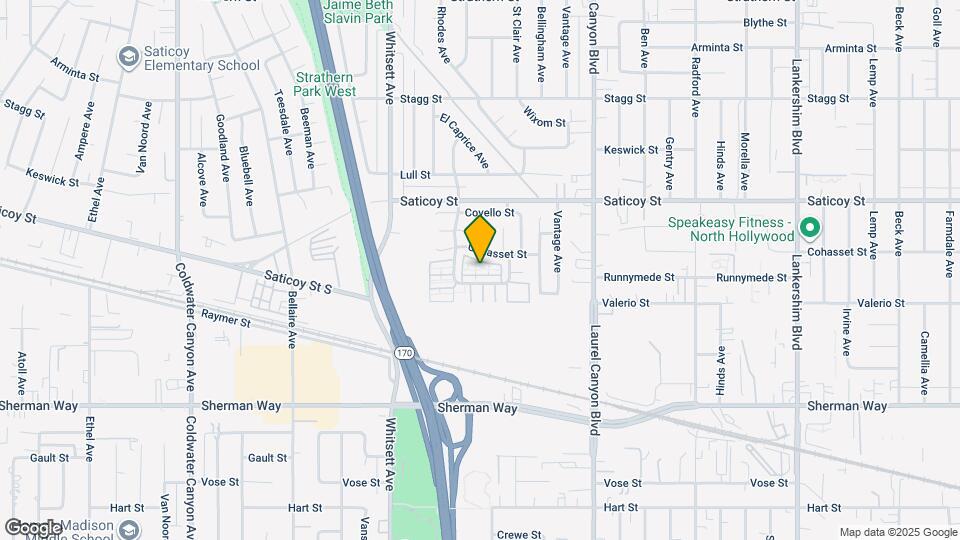 12301 Runnymede St Map and Location Details