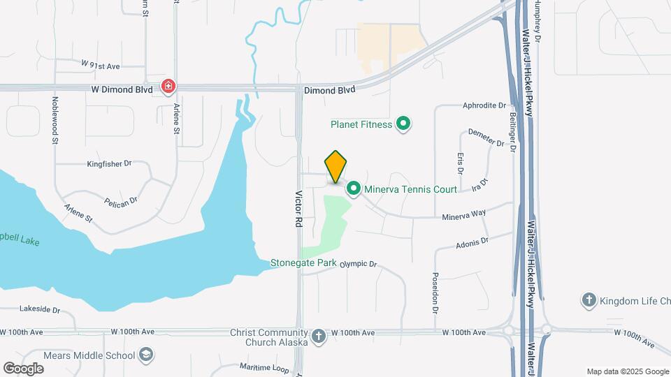 2100 Minerva Way Map and Location Details