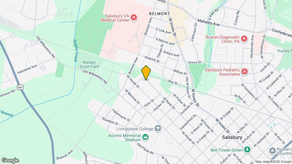 1417 W Bank St Map and Location Details