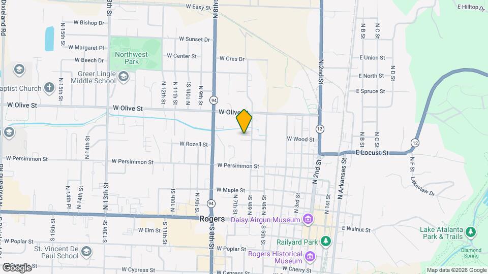 618 N 6th St Map and Location Details