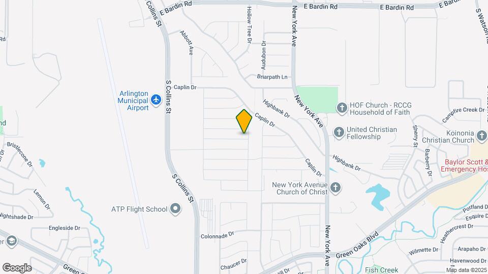 1511 Garrison St Map and Location Details