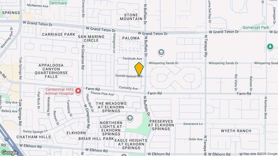 7605 Donald Nelson Ave Map and Location Details