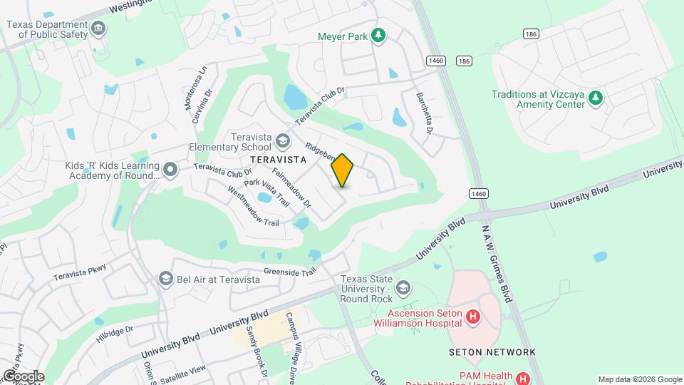 1901 Woodhaven Ct Map and Location Details