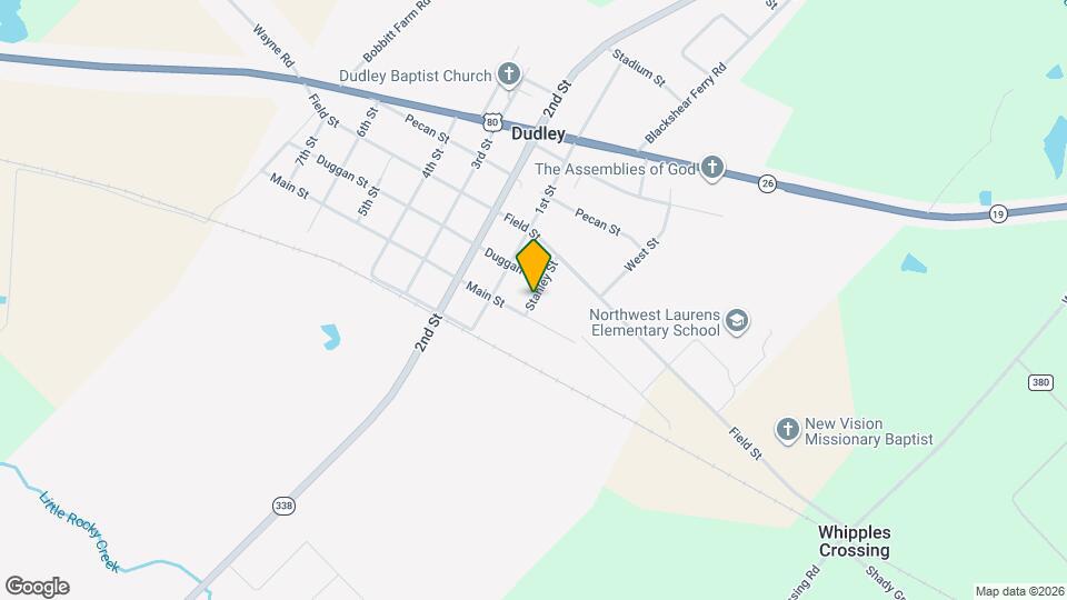 1322 Stanley St Map and Location Details