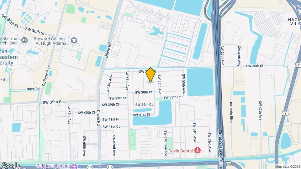 3760 SW 59th Ave Map and Location Details