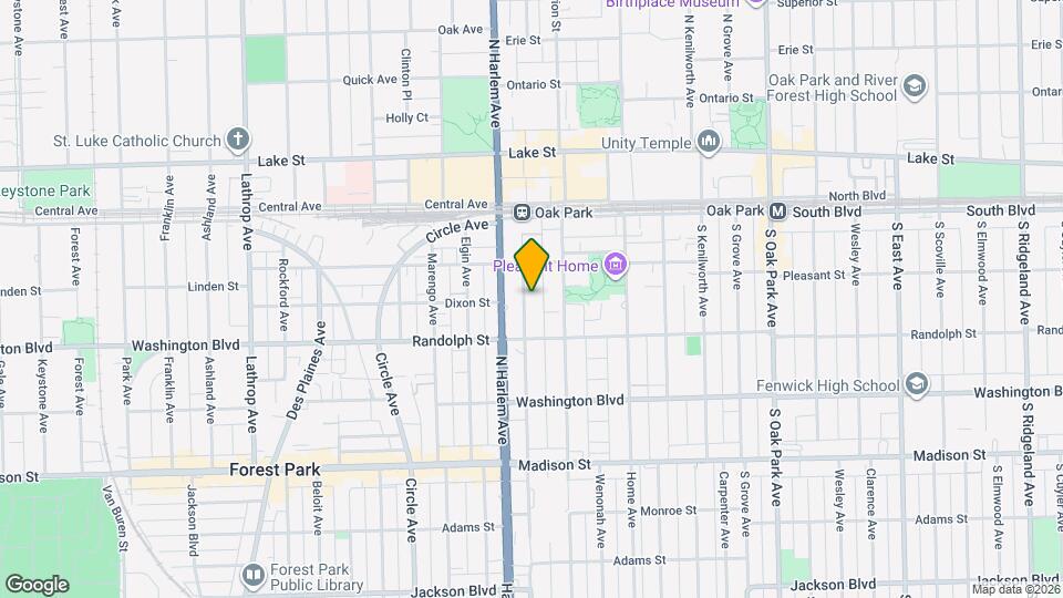 226 S Maple Ave Map and Location Details