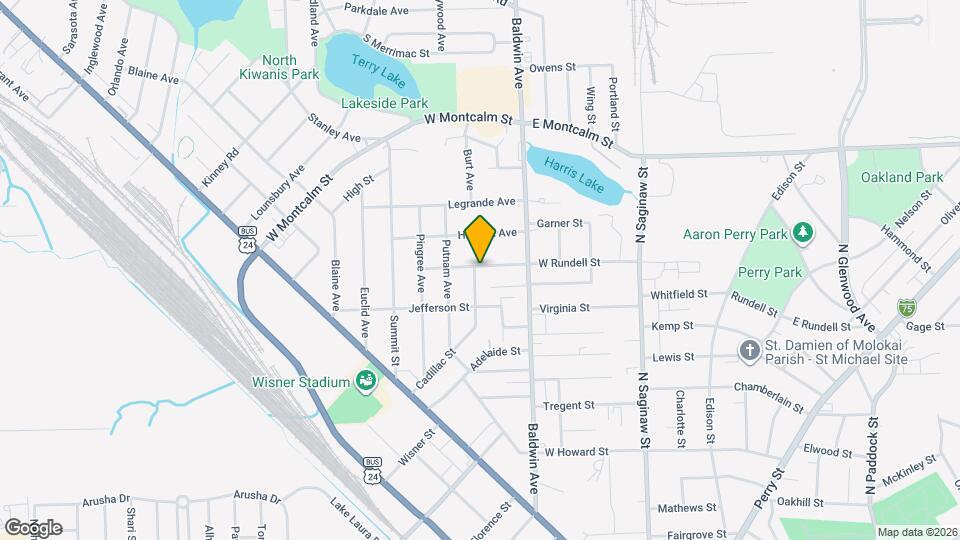 177 W Rundell St Map and Location Details