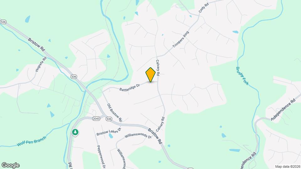 1137 Battleridge Dr Map and Location Details