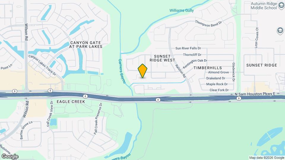 14911 Tranquility Ridge Ct Map and Location Details