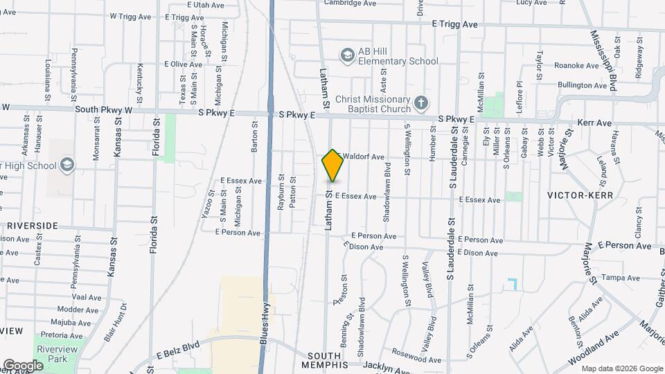 1590 Latham St Map and Location Details