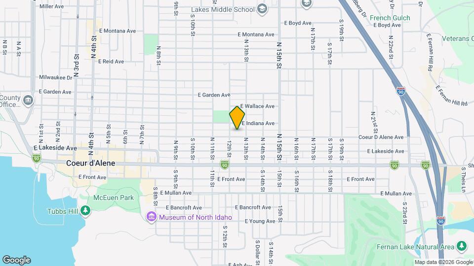 1209 Coeur D Alene Ave, Unit SI ID1542938P Map and Location Details