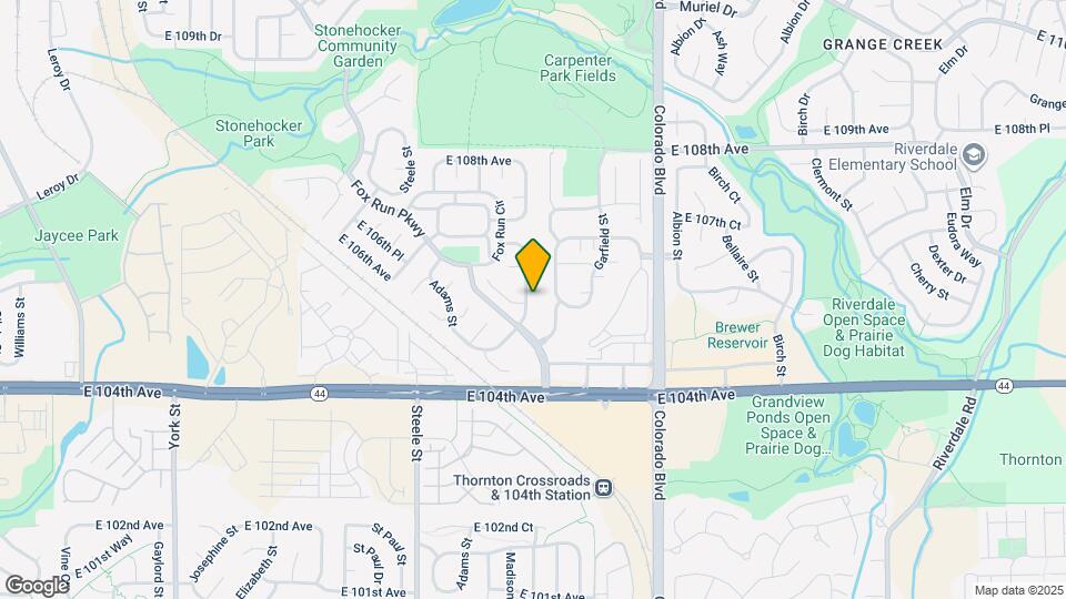 10550 Madison Way Map and Location Details