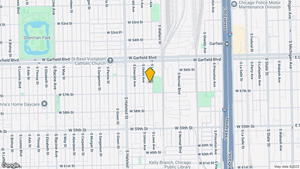 5632 S Lowe Ave Mapa y Detalles de la Ubicación