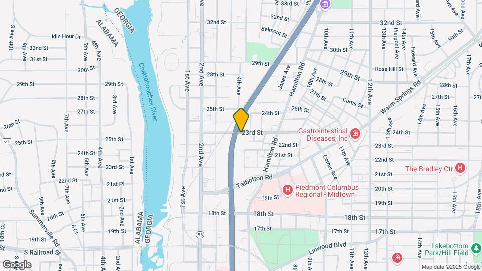 402 23rd St Map and Location Details