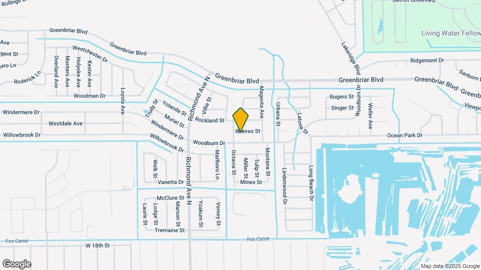 355 Reeves St Map and Location Details