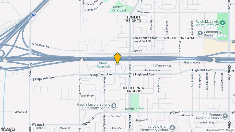 15232 Horizon St Mapa y Detalles de la Ubicación