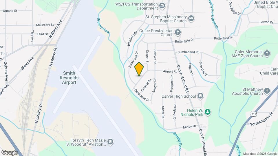 3013 Airport Rd Map and Location Details