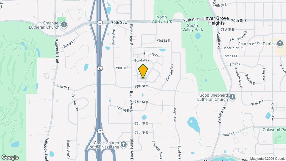 7416 Brady Path Map and Location Details