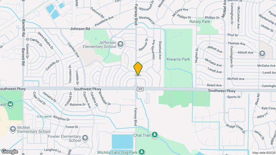 4600 Belmount Dr Map and Location Details