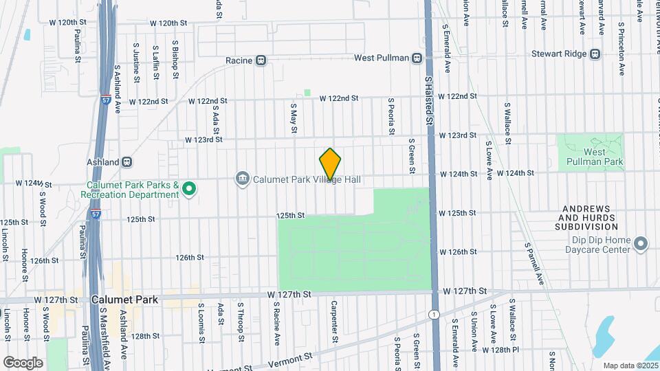 12408 S Carpenter St Map and Location Details