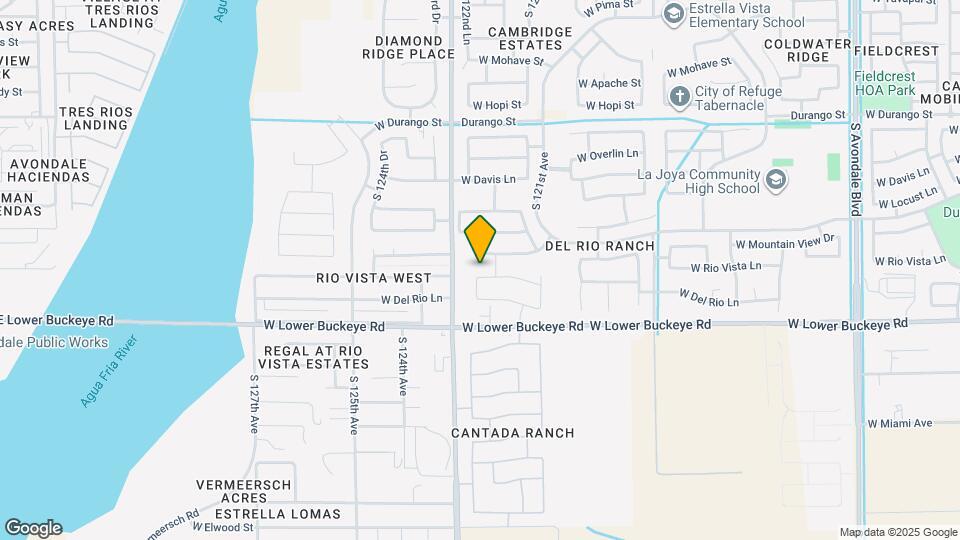 12210 W Rio Vista Ln Map and Location Details