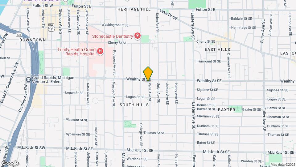 411 Paris Ave SE Map and Location Details