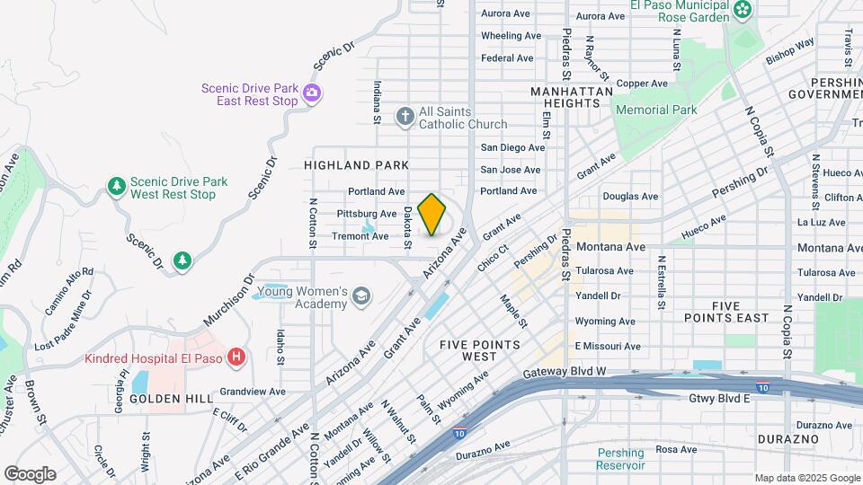 1224 Kentucky St Map and Location Details