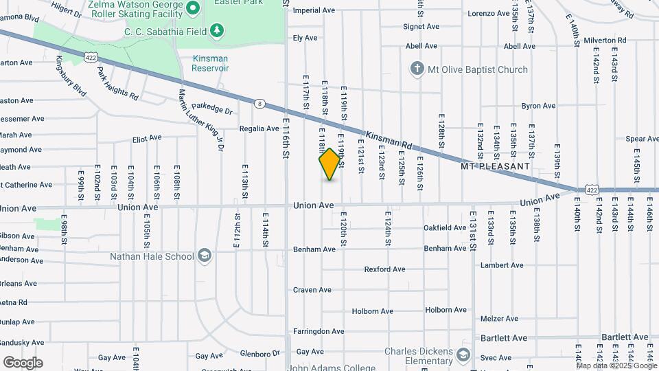 3461 E 118th St Map and Location Details