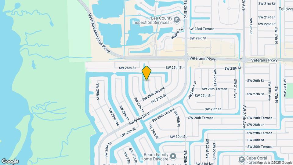 2532 SW 26th Pl Mapa y Detalles de la Ubicación