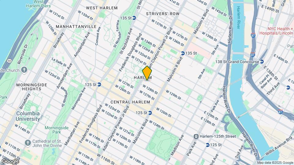 152-154 W 129th St Map and Location Details