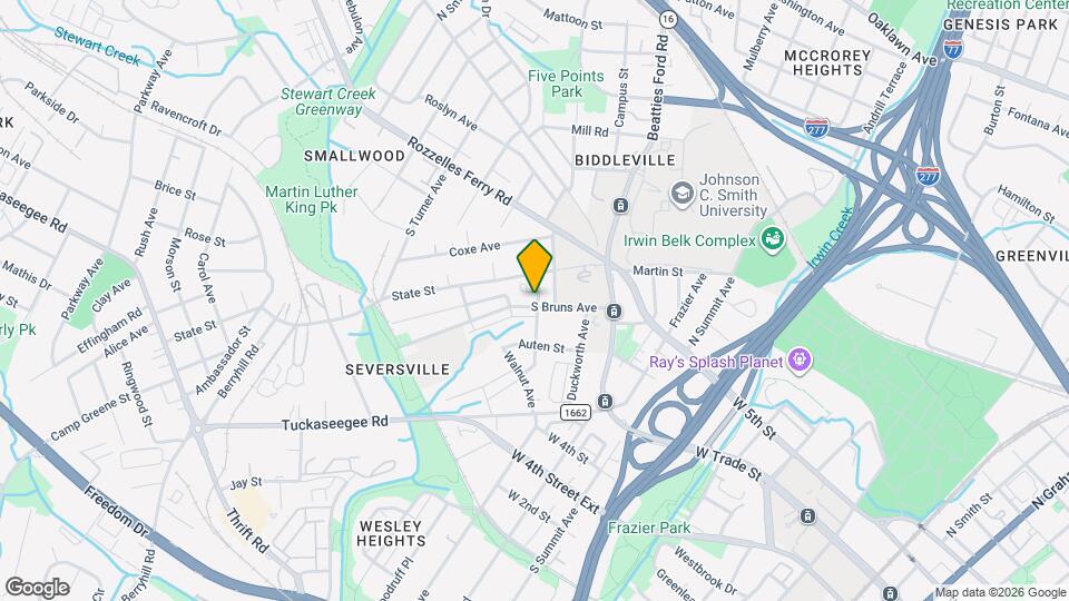 SEVERSVILLE Apartments Map and Location Details