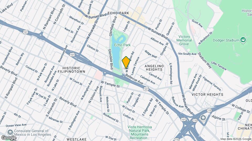 1142 W Kensington Rd Map and Location Details