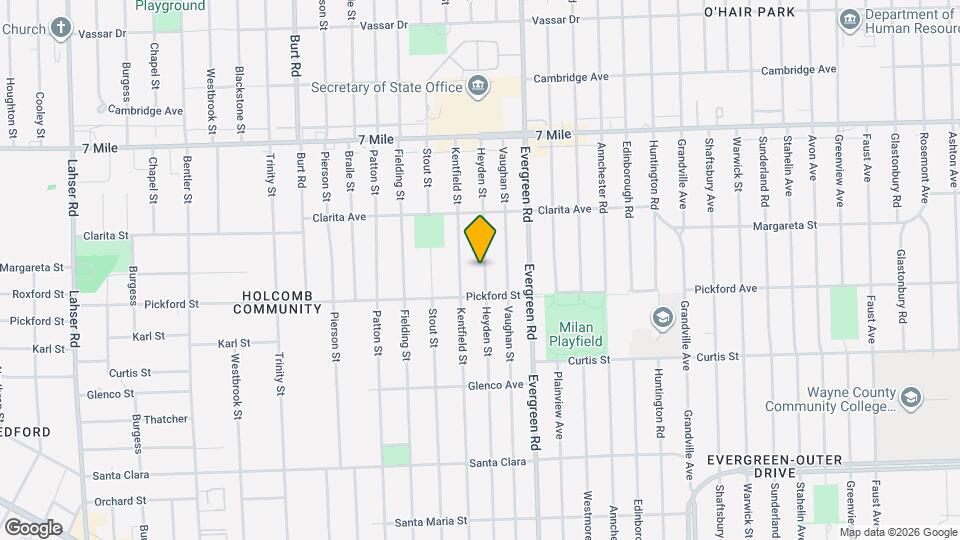 18461 Heyden St Map and Location Details