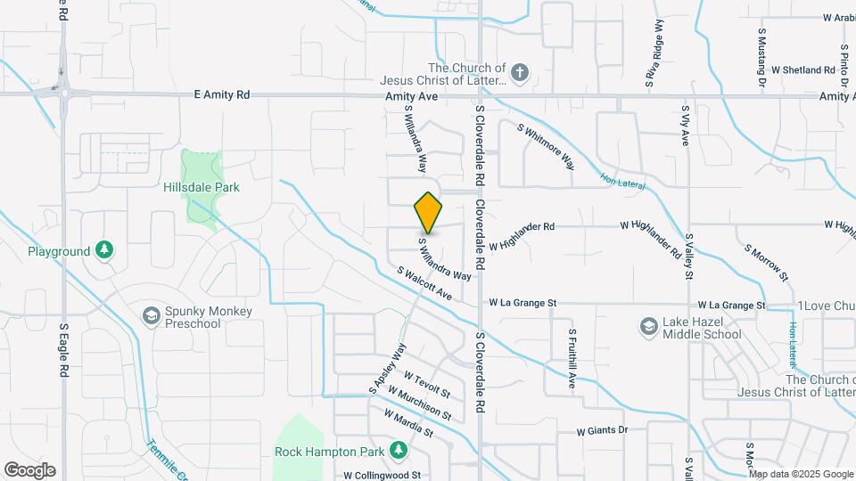 5150 S Willandra Way Map and Location Details