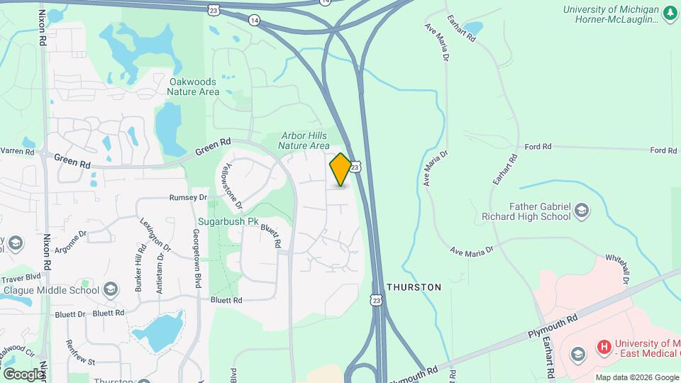 3356 Burbank Dr Map and Location Details