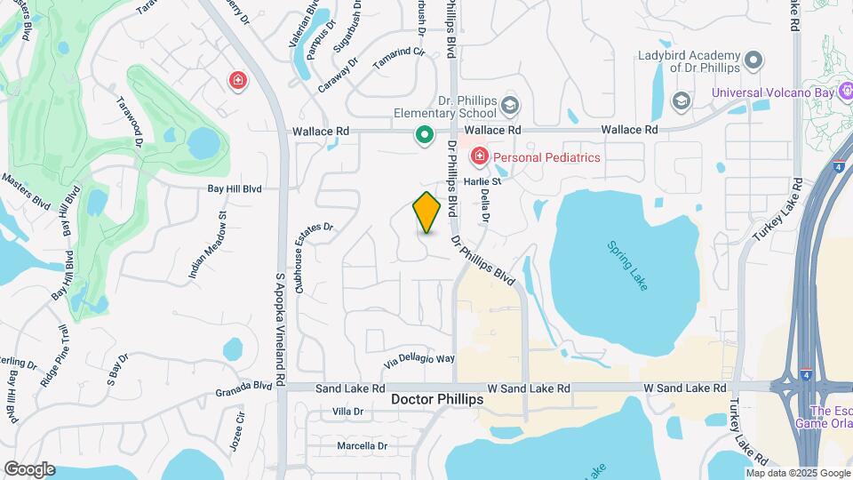 7523 Sugar Bend Dr Map and Location Details