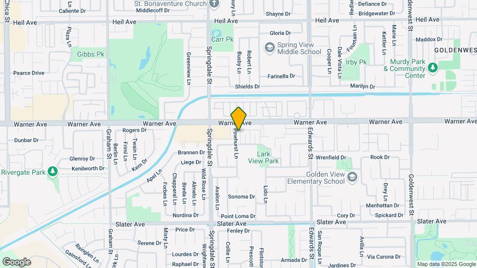 17062 Pinehurst Ln Map and Location Details