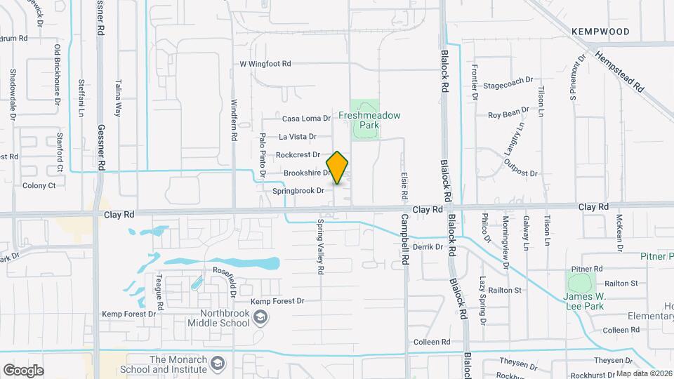 4324 Spring Valley Rd Map and Location Details