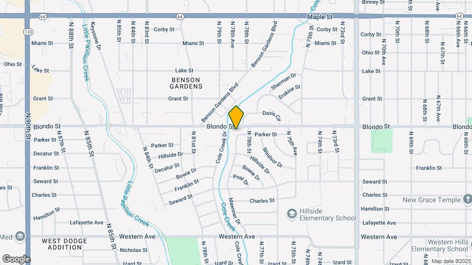 7826 Parker St Map and Location Details