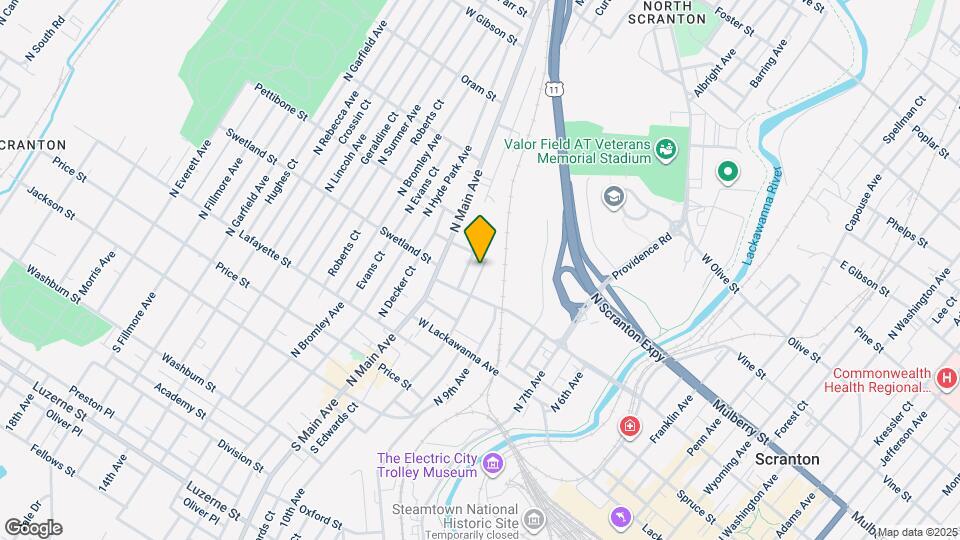 525 St Frances Cabrini Ave, Unit 1 Map and Location Details