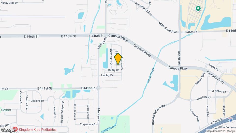 14298 Banister Dr Map and Location Details