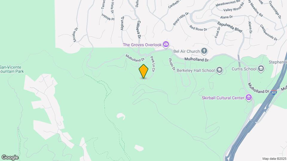 16608 Park Ln Cir Map and Location Details